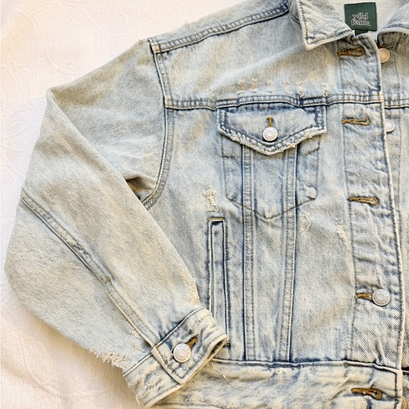 Wild Fable Light Blue Denim Jacket size Small - Picture 3 of 15